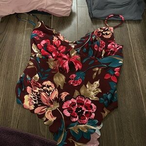 Floral bodysuit